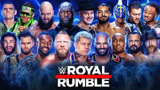 WWE Royal Rumble 2023 Full Match 30 Man [upl. by Nosnibor86]