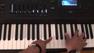 How to play Over and Over Again on piano  Nathan Sykes  Over And Over Again Piano Tutorial [upl. by Snej913]