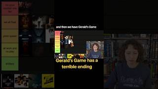 Geralds Game has a terrible ending stephenking books movies tierlist [upl. by Ylrahc]