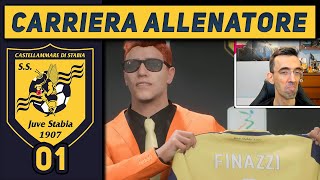 SI PARTE  CARRIERA ALLENATORE JUVE STABIA FC 25 Gameplay ITA [upl. by Annahsirhc]