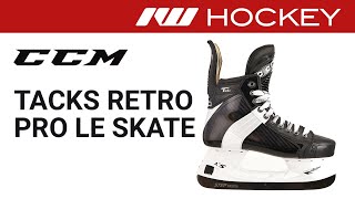 CCM Tacks 652 Retro Pro Skates Review [upl. by Rodnas585]