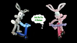 Bunny Balloon  Balloon Animal Tutorial [upl. by Melina436]