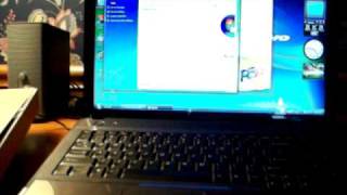 Lenovo G550 First Boot In Windows Vista [upl. by Merow]