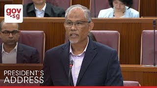 Excerpts from Minister Masagos’ speech in Malay in response to the President’s Address 2018 [upl. by Kai]