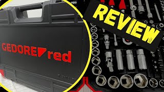 Review Kit Gedore Red 172 peças [upl. by Razec]