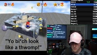 16 star speedrunner cant stop spitting Mario 64 bars [upl. by Nesiaj]