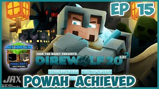 💥Starting Powah amp Getting Our First REACTOR🔥  Jax and Kai Play Direwolf20s v11 121 👉 Ep 15 [upl. by Inaja487]