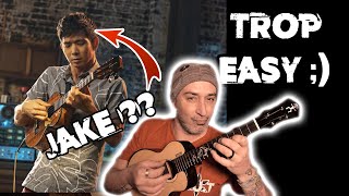 Jake Shimabukuro Ukulele Tuto  While my guitar gently weeps Part1 On va réussir [upl. by Jermaine140]