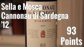 Sella e Mosca Cannonau di Sardegna 12 93 Points [upl. by Lissner]