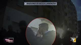 Il raduno del 7 Gennaio ad Acca Larenzia [upl. by Ydur]