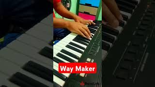 Way Maker  Piano Cover pianoparapredicar musica music clasesdepiano parati shortvideo shorts [upl. by Artenra]