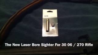 New Laser Bore Sighter For 30 06 FAIL HOLE IN THE WALL [upl. by Paulita]