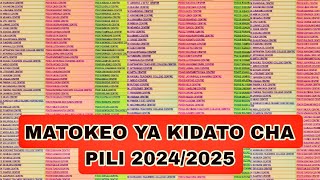 ANGALIA MATOKEO YA KIDATO CHA PILI 20242025  Form Two Results 2024  Ftna results [upl. by Kcirdneked]