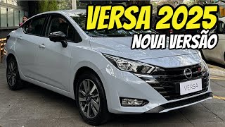 NOVO Versa 2025  NOVA VERSÃO MAIS BARATO NOVOS EQUIPAMENTOS [upl. by Enicnarf]