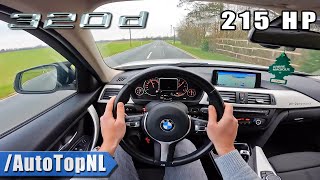 BMW 320d F31 Touring 215HP POV Test Drive by AutoTopNL [upl. by Hollis]