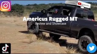 Americus Rugged MT TIRE REVIEW [upl. by Anat]