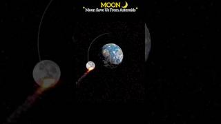 EARTH🌎 🆚 MOON🌙🤫 Moon Protects Earth From Meteors And Asteroids🤥🤭 youtubeshorts earth moon [upl. by Kearney]