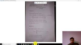 Analyse 1  Correction Exercice 2 Examen continuité dérivabilité FST Errachidia 2019 [upl. by Eirahcaz15]