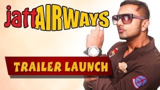 Yo Yo Honey Singh amp Alfaaz Launching JATT AIRWAYS First Look in New Delhi [upl. by Bianka667]