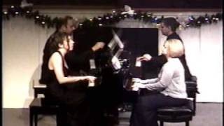 Hark The Herald Angels Sing  Piano Quartet [upl. by Mindi]