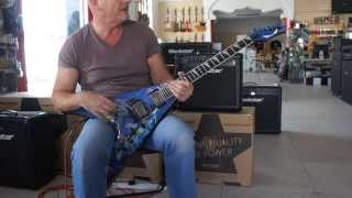 Dean Guitars  Geoff Sinker checks out the Dave Mustaine Rust In Peace VMNT Series [upl. by Ruthie]