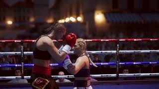 Battle of the Boxing Queens Delfine Persoon vs Ebanie Bridges [upl. by Walker]