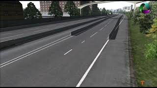 Contraflow Road System Simulator Environment [upl. by Niram]