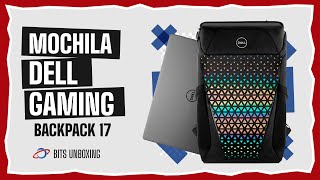 Mochila para Notebook Dell Gaming Backpack 17  Unboxing [upl. by Kcirtap879]