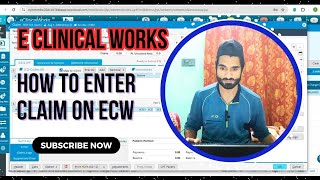 How to Enter Claim on eClinical Works How to add Patient Demo on ECW [upl. by Emse58]