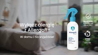 Allergoff spray  szybki sposób na usunięcie alergenów kurzu domowego [upl. by Willow]