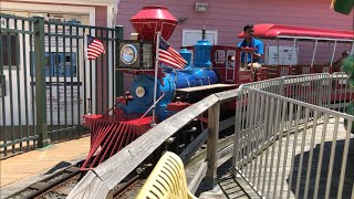 Jenkinson’s Boardwalk Train at the Second Railroad Crossing [upl. by Mccreary]