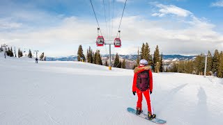 ASPEN MOUNTAIN Ski Resort Guide Aspen Colorado Ikon Pass  Snowboard Traveler [upl. by Schrick]