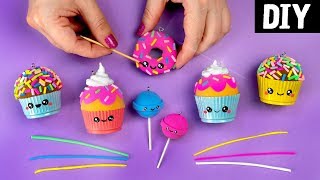 DIY Especial de Natal 🎄 Árvore de Doces Kawaii 🍩Donut Cupcake Brigadeiro Marshmellow Pirulito [upl. by Anitsrhc]