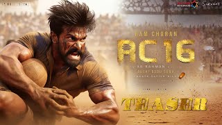 Ram Charan RC16 Teaser  Janhvi Kapoor Buchi Babu Sana  AR Rahman  NSE [upl. by Haseena]