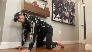 Quadruped Transverse AbdominisGlute Activation [upl. by Ilke]