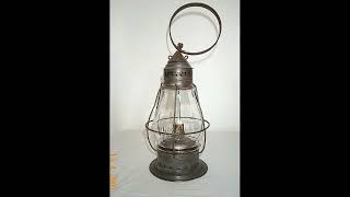 History amp Types of Railroad Lanterns  Homemade Adlake Lantern Lamp [upl. by Bicknell550]