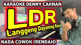 LDR Langgeng Dayaning Rasa KARAOKE NADA RENDAH COWOK  Musik Paling Enak [upl. by Nehpets434]