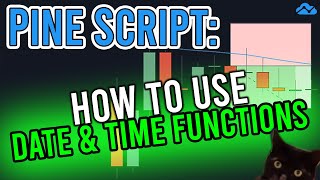 How to use TIME amp DATE functions in PINE SCRIPT V4 • Session Volatility Indicator 📉 [upl. by Rema312]