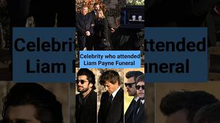 Celebrity who attended Liam Payne Funeral liam onedirection zaynmalik harrystyles [upl. by Nylahs189]