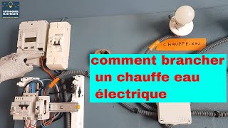 comment raccorder un chauffeeau électrique [upl. by Assin]