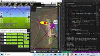 ArduPilotを用いたDronekit Pythonによる陸海空連携SITLデモ [upl. by Maffa113]