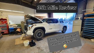 2023 Tundra 35k Mile Review  Twin Turbo 35 Real World Ownership Experience [upl. by Jezrdna]