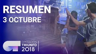 Resumen diario OT 2018  3 OCTUBRE [upl. by Almeria]