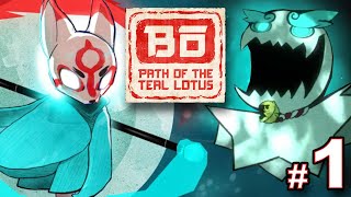 Bo Path of the Teal Lotus INTRO  First Boss Nintendo Switch Gameplay Walkthrough [upl. by Eiclek931]