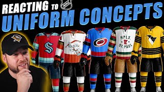 NHL Hockey Alternate Uniform Concepts [upl. by Jinny]