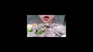 ASMR 전어회 먹방 mukbang shorts narang [upl. by Pearson]