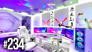 Room Tour Project 234  BEST Desk amp Gaming Setups [upl. by Warila]