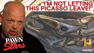 Pawn Stars Top 5 PRICEY Picasso Items [upl. by Eslek]