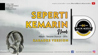 NOAH  SEPERTI KEMARIN Karaoke [upl. by Neffets]