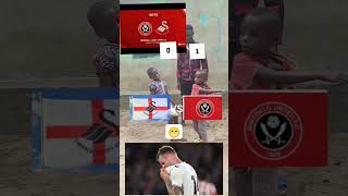 swansea VS Sheffield fypviralシ everyone highlights share football funny comedy [upl. by Nellir]